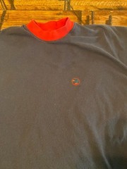 VTG Duck Head Double Lined Long Sleeve Gray and Red 90s Y2K READ Size Large L