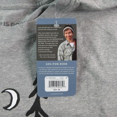 Life Is Good Shirt Mens XL Gray Crusher Hammock Graphic Crew Neck Tagless NWT
