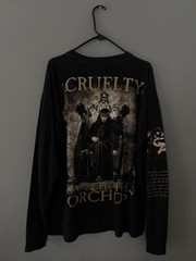 Vintage 90s Cradle Of Filth Cruelty And The Beast 1998 Long Sleeve Your Shirt
