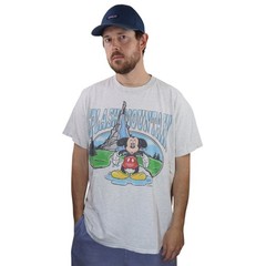 Vintage Disney Splash Mountain Shirt Mens Large Mickey Mouse Retired Ride Tee