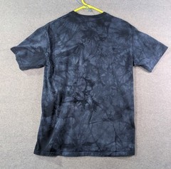 The Mountain Wolf Lightning Moon Tie Dye Graphic T-Shirt Size M Printed In USA