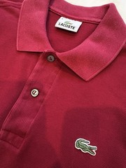 Lacoste Men’s Classic Polo Shirt 100% Cotton Short Sleeve Size 4 Classic Logo