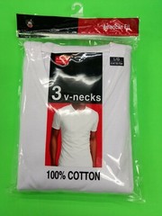 3PK Mens V-Neck T-Shirts