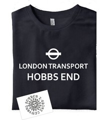 Hobbs End Station T-Shirt – Quatermass and the Pit, Cult 60s Film, London S-XXL