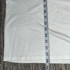 Cremieux Mens Size XXL Mustache Chart T Shirt White Black Short Sleeve Cotton