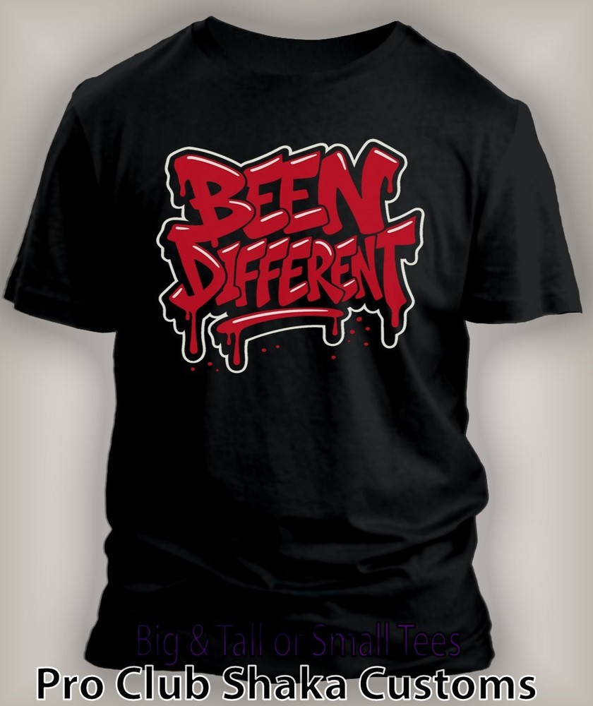 Men Been Different Sneaker Tee Shirt Graphic Hip Hop Streetwear Big Tall Small T