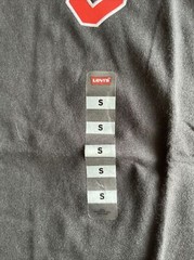 NWT Men’s Levi’s Classic Logo T-shirt. Sz Small & Black Retail $24.50