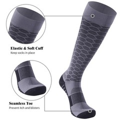 Waterproof Knee High Socks hiking gear for men Outdoor Sports High Performanc…