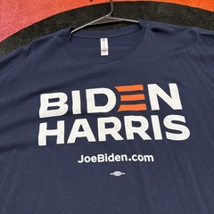 Men’s 2XL Joe Biden Harris 2024 Campaign T Shirt Presidential Logo Graphic Tee