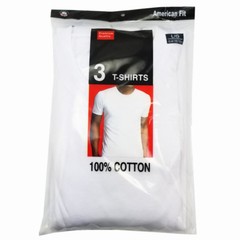 3-12-Pack V/Crew-Neck For Men’s 100% Cotton Tagless T-Shirt Undershirt Tee White