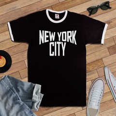 NEW YORK CITY T-SHIRT (Music Band 70s Lennon Beatles John Retro Cult as worn by)
