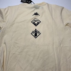 Kappa x Jujutsu Kaisen Shirt Men Sz L Graphic Tee Anime Crewneck Kento Cream
