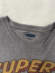 Super Mario Bros T Shirt Mens Small Gray Graphic Old Navy Nintendo Tee