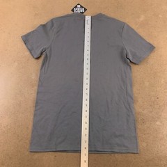 Brisco Brands Adult Small Gray Mathlete 3.14 Short Sleeve V Neck Graphic Tee NWT