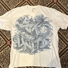 Men’s XL ecko unltd Graphic Print Double-Sided Cotton Knit Crew Neck T-Shirt
