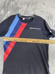 Puma BMW Motorsport TShirt Small Short Sleeves Stretchy Cars Automotive Racing