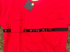 Vintage Marithe + Francois Girbaud Shuttle Strap Logo Shirt Sz. 4XL Y2K