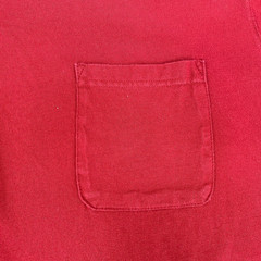 Covington Mens T-Shirt Deep Red Size XLT Crew Neck Regular Fit Pullover Casual