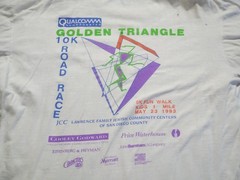 Vintage 1993 Golden Triangle Road Race Event T-shirt Men’s Size Large San Diego