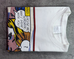 VIntage 1990s Roy Lichtenstein Reflections On Senorita Size M