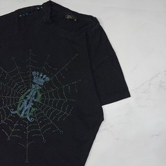 Christian Audigier T-shirt vintage Rhinestones print Ed hardy type y2k Size XL