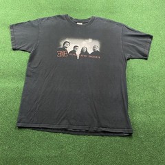 Vintage The Eagles Shirt Mens XL Black Y2K Farewell Tour Band Concert Tee 2003