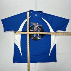 Vintage Champion Sz L Shirt Transformers Starscream 2008 Y2K Double Dry Graphic