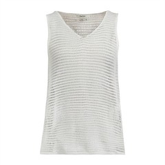 Men Sexy Hollow Out Tank Tops Openwork Side Lace Up Vest Casual Baggy Vest Basic