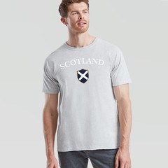 Scotland Flag And Name Unisex T Shirt National Flag Scottish Design Football Top