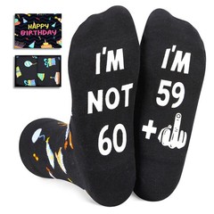 60 Year Old Birthday Gifts Men Women Their 60s Cool Socks Mom Dad 60th Bday