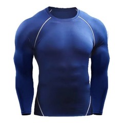 Mens Rash Guard Shirts Quick Dry Swim Shirts UV Protection Long Sleeve T-Shirts