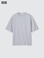 UNIQLO U AIRism Oversized T-Shirt Unisex Cotton Blend All Colors Available Stree