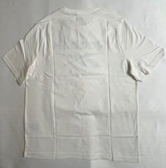 Reebok Men’s White Crew T-Shirt Sz Large Cyan Logo