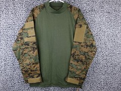 Men’s Tactical Quarter Zip Airsoft Combat Shirt 1/4 Zip Active Paintball Shirt S