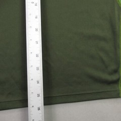 REI Shirt Mens Medium Long Sleeve High Neck Outdoors Crew Neck Green Stretch