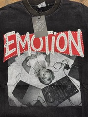 Mixed emotions tee shirt Black/White Size XL