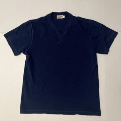 Non Stock Knitting Mills T-Shirt Men’s Size Large Navy Blue USA Made Workwear