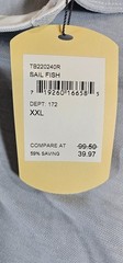 NEW TOMMY BAHAMA SHORELINE SURF POLO SHIRT GRAY KNIT MENS SIZE XXL L/XL TENCEL