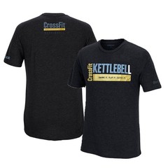 Reebok CrossFit Specialty Course “Kettlebell” Men’s Grey Tri-Blend T-Shirt