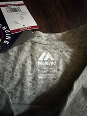 New York Yankees Majestic Baseball T-Shirt Gray Men’s XL NWT Official MBL