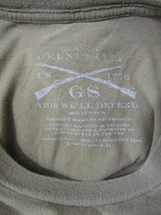 Grunt Style Ventura Munitions 100% Cotton Men’s T Shirt Size XL Army Green