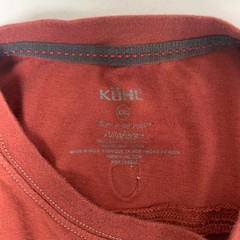 Kuhl T-Shirt Mens XXL Red Wildfibre Organic Cotton Short Sleeve Outdoor Tee