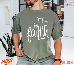 Unisex Faith Over Fear T-Shirt, Men T shirt,Women T shirt Gift Christian Top