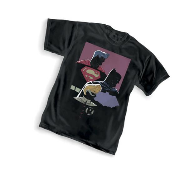 Dark Knight III: TRIO T-Shirt Klaus Janson Batman Graphitti Designs Large L NEW