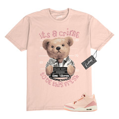 3 Valentine’s Day Treat Yourself Washed Coral Pink Red T Shirt Match CRIME