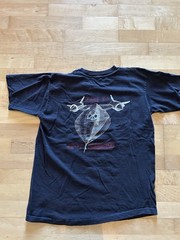 Vintage 1986 Blackbird Jet T-shirt, Single Stitch Size Medium