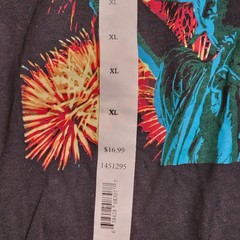 Delta Pro Weight Be a Light Unto the World Matthew 5:16 T Shirt XL Fireworks NWT