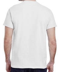 Gildan 5000 (2 Pack) Heavy Cotton Adult T Shirts White Size XL Tee Shirt NEW