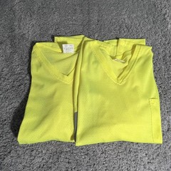 Shirt Mens XL Yellow Hi Vis Reflective Lot Of 2 Classic Industrial Supplies Work