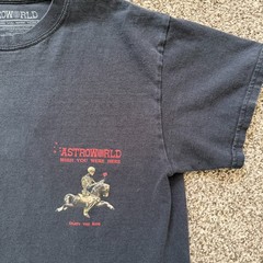 Travis Scott Astroworld Wish You Were Here T-Shirt Black Tour Merch Size Medium